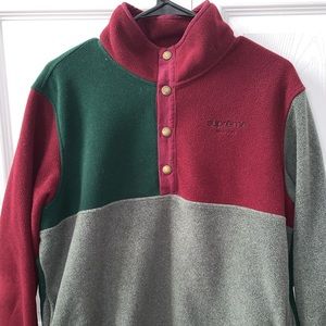 Supreme Polartec Colorblocked Half Snap Fleece